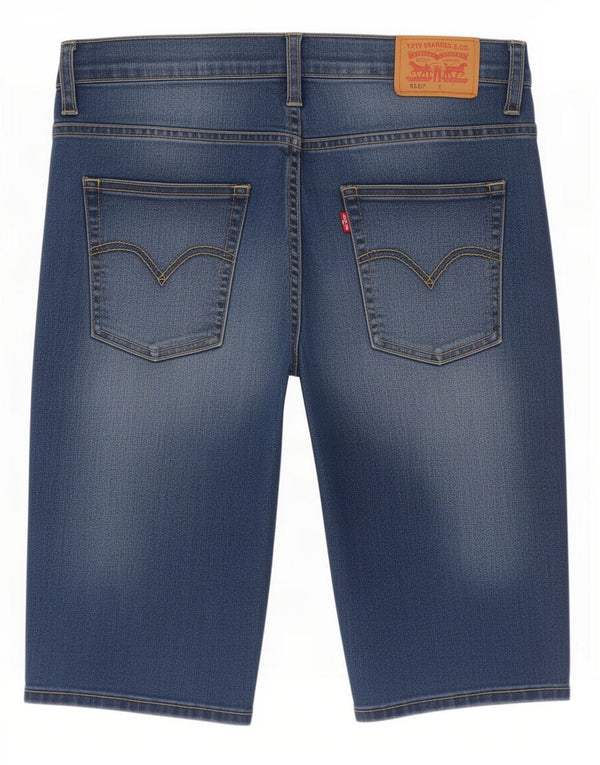 Szorty dżinsowe Levi's 511 Slim Fit chłopięce 15-16 lat W30 niebieska bawełna