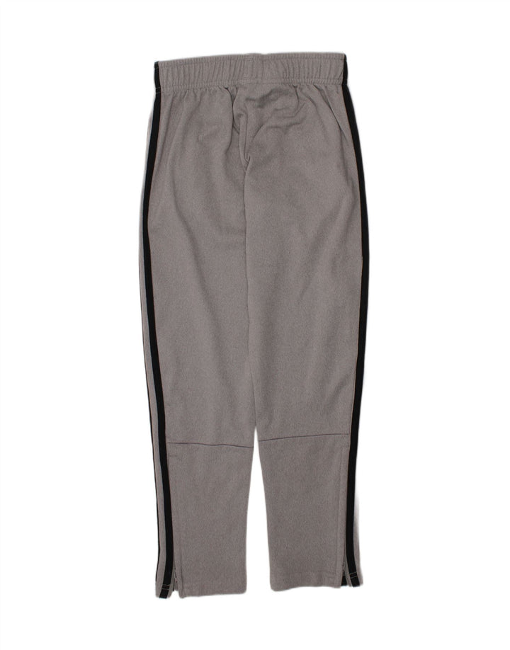 ADIDAS Boys Tracksuit Trousers 7-8 Years Grey Polyester Vintage Adidas and Second-Hand Adidas from Messina Hembry 