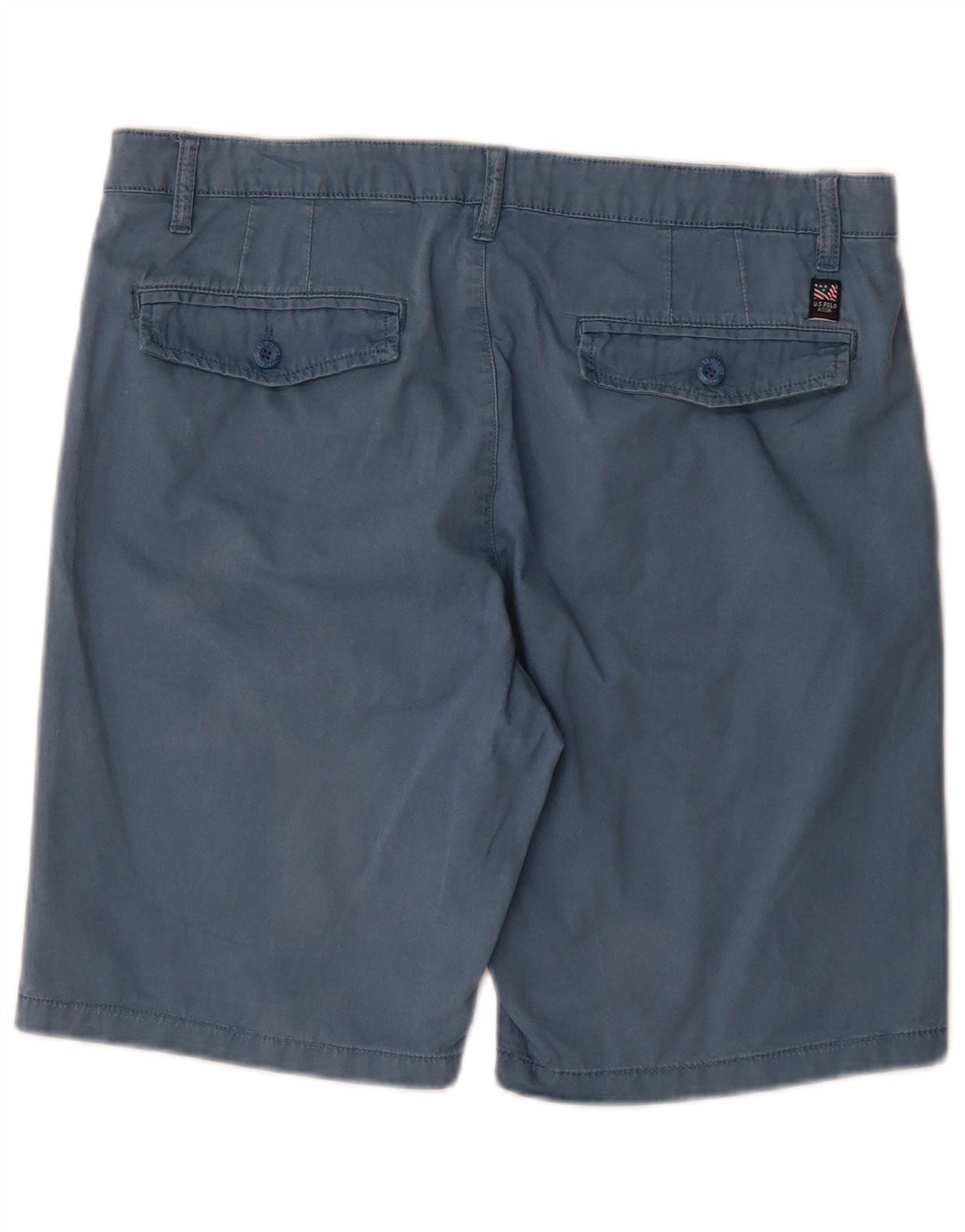US Polo Assn. Męskie spodenki Chino W33 Średni niebieski, bawełniany