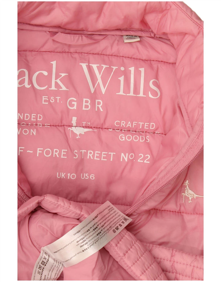 Damska ocieplana kurtka Jack Wills UK 10 Small Pink Poliamid