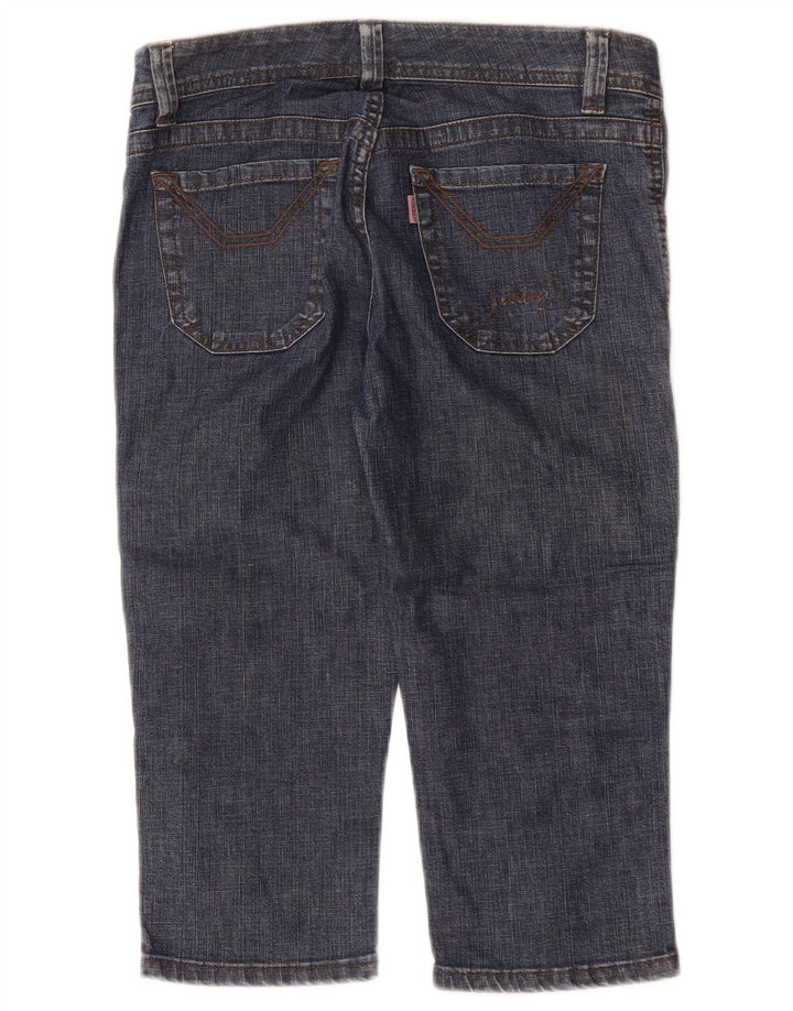 Damskie spodenki jeansowe Jeckerson Bermudy W27 Małe niebieskie bawełniane