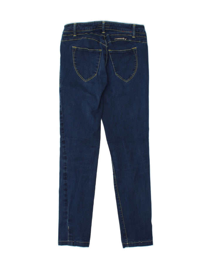 TRUSSARDI Womens Skinny Jeans W25 L26  Blue Vintage Trussardi and Second-Hand Trussardi from Messina Hembry 