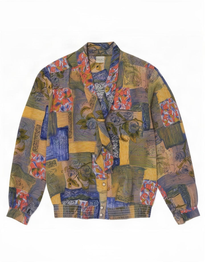 Damska bluzka koszulowa Cavallaro Canda EU 44 XL Wielobarwny patchwork