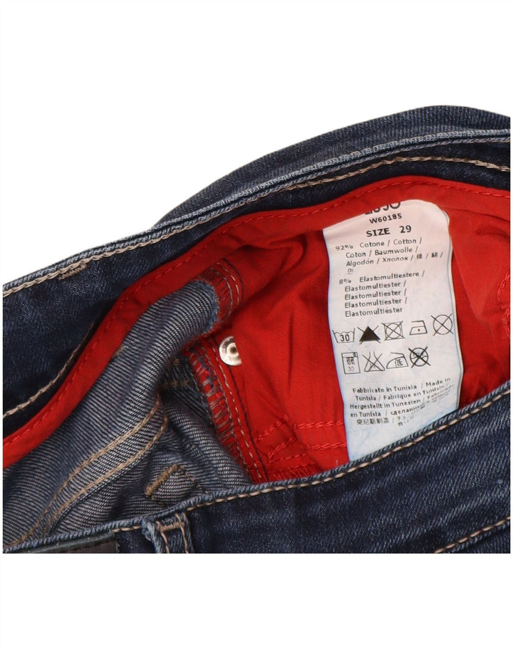 Damskie jeansy Bootcut Liu Jo W29 L30 Niebieskie bawełniane