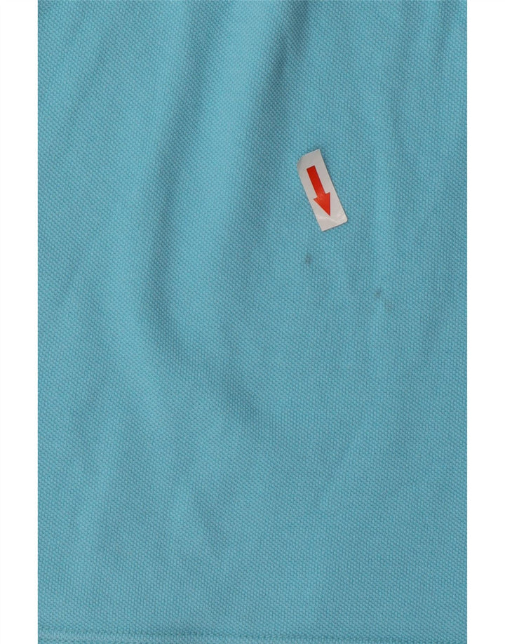 Męska koszulka polo Polo Ralph Lauren, średnia niebieska, bawełniana