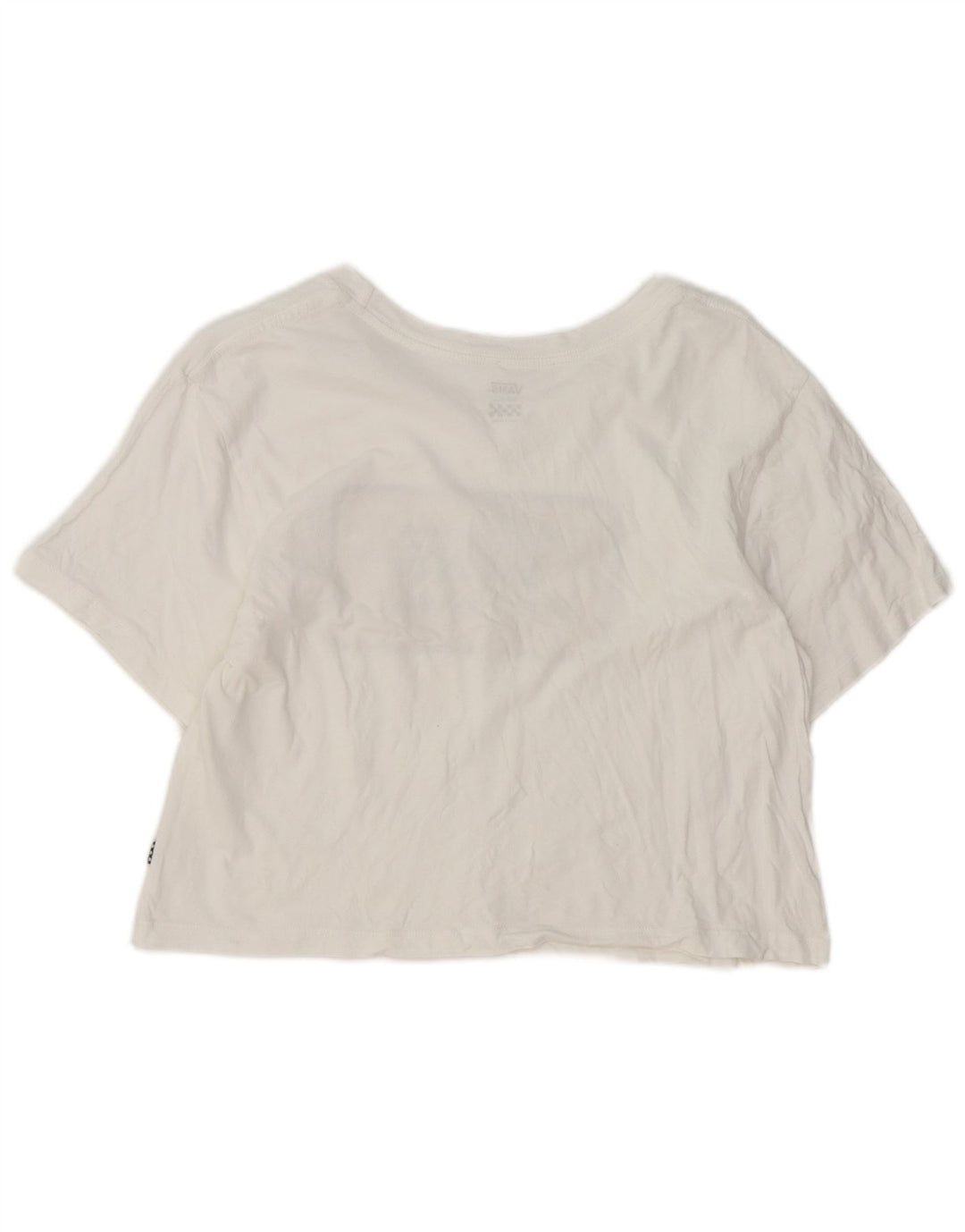 Damski T-shirt Vans Crop Graphic, mały, biały