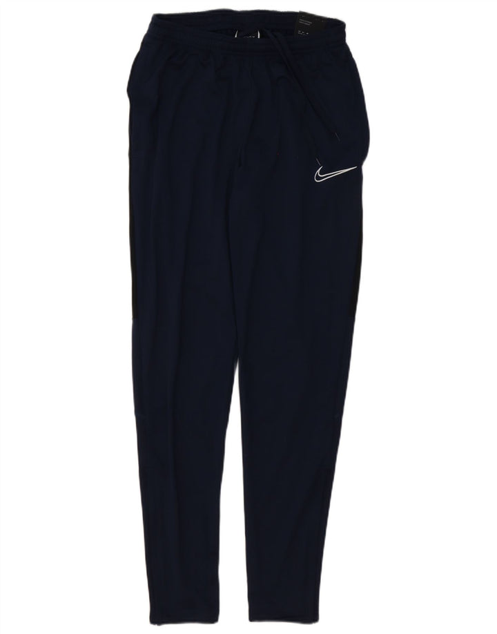 Męskie spodnie dresowe Nike Dri Fit Standard Fit, małe, granatowe