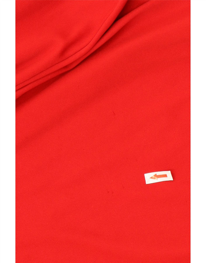 Adidas Męska bluza Climawarm Jumper UK 38/40 Średni czerwony poliester