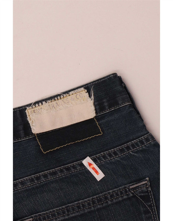 Męskie jeansy Levi's 504 Straight W32 L27 Niebieskie bawełniane