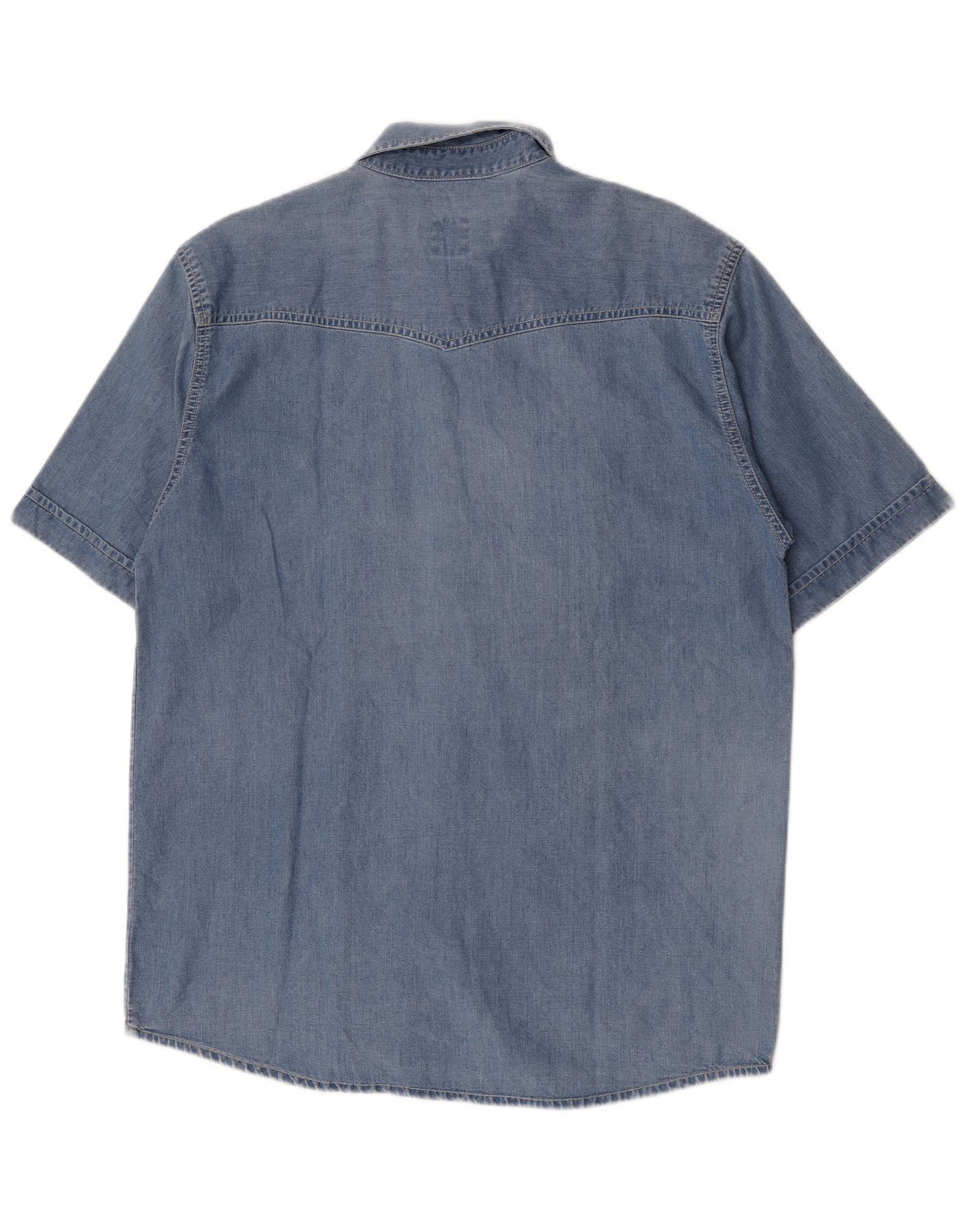 Męska koszula dżinsowa z krótkim rękawem Levi's, kolor średni niebieski