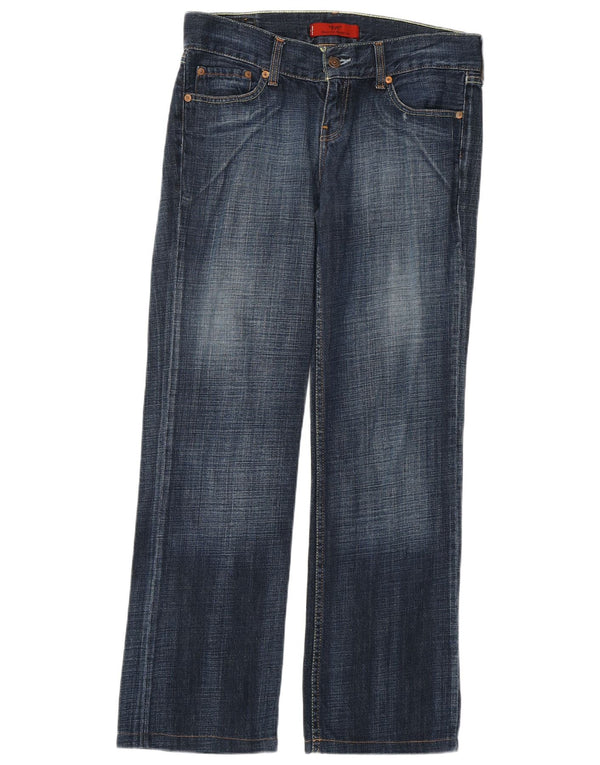 Damskie dżinsy LEVI'S Eve Straight W29 L30 Niebieskie bawełniane