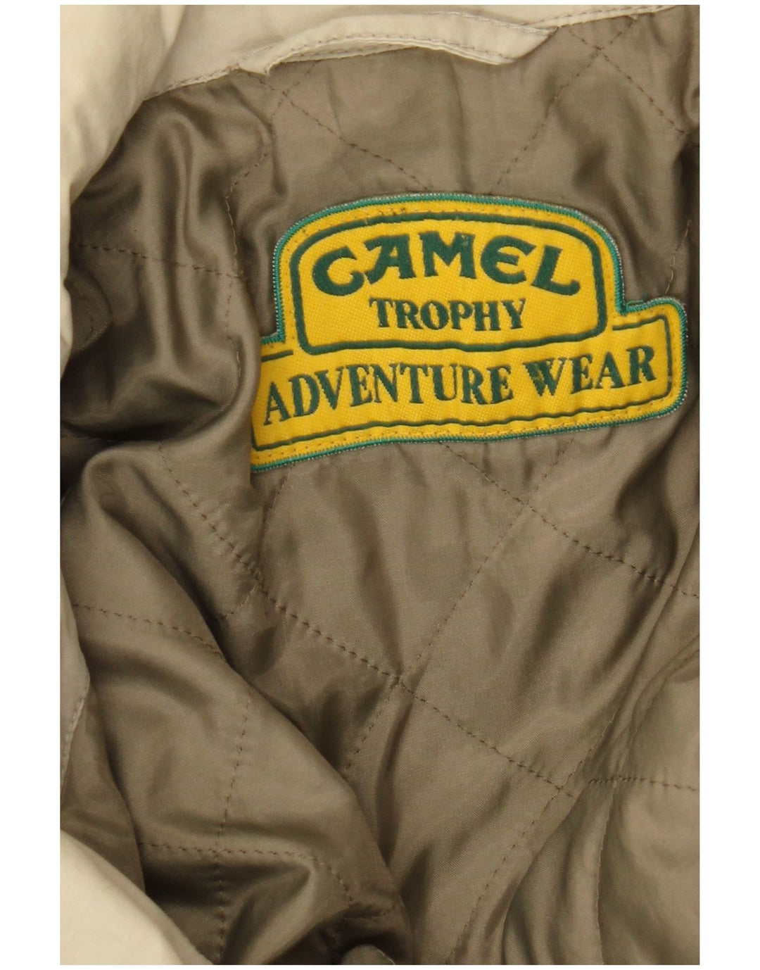 Męska kurtka wiatrówka z kapturem Camel Active UK 48 4XL Beżowy blok kolorów