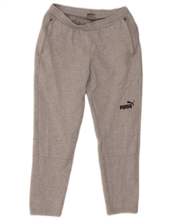 PUMA Mens Tracksuit Trousers Medium  Grey