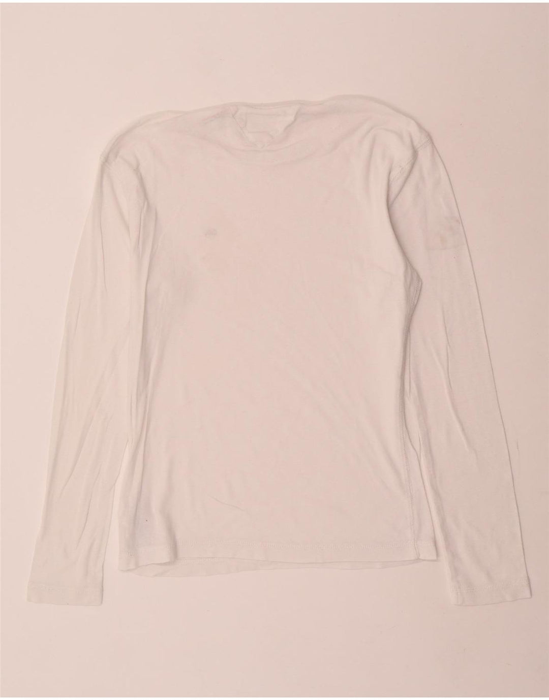 Męski top z długim rękawem Tommy Hilfiger, średniej wielkości biała bawełna