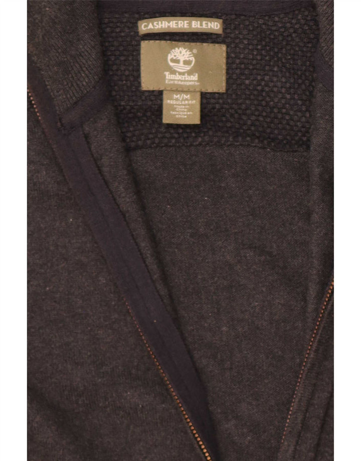 Męski sweter rozpinany Timberland Earthkeepers o regularnym kroju, średnio szary