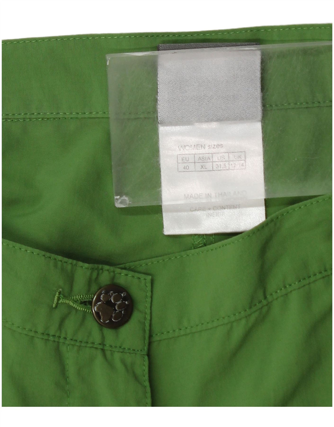 Proste, przycięte spodnie damskie UK 12/14 Medium W30 L24