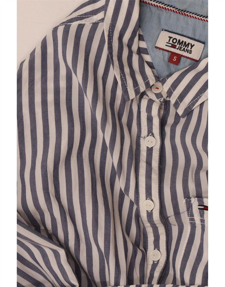 Koszula damska Tommy Hilfiger UK 10 Small Blue Pinstripe