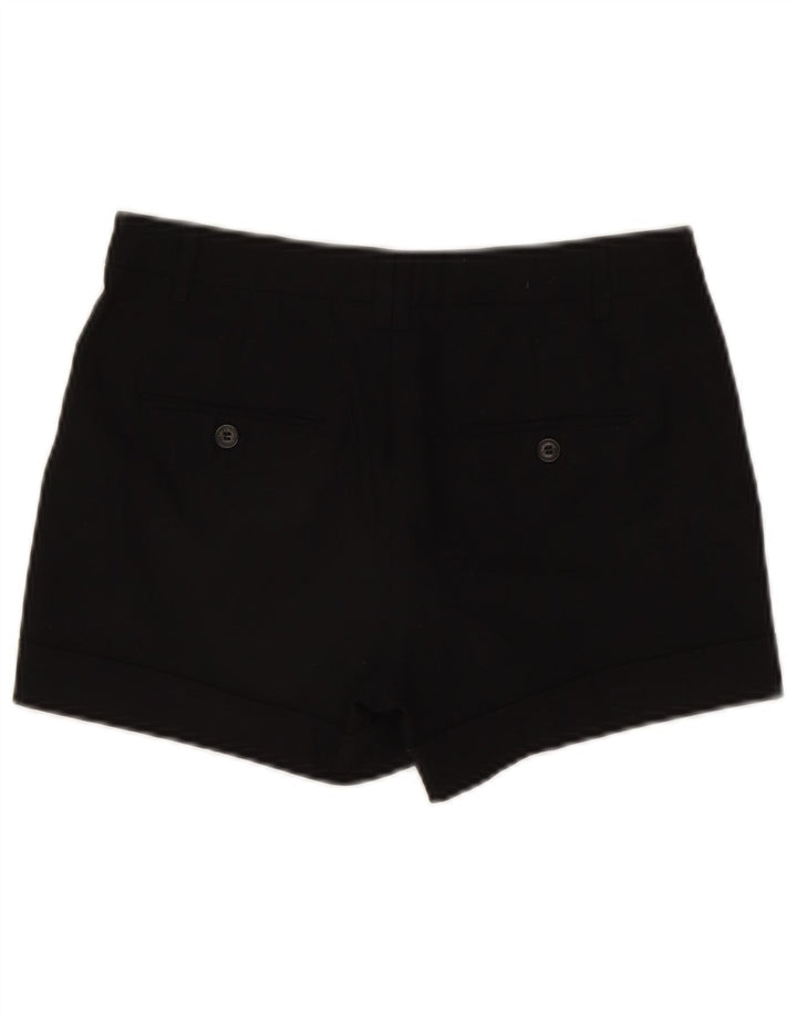 Damskie spodenki chino Zara, małe, W26, czarne, poliestrowe