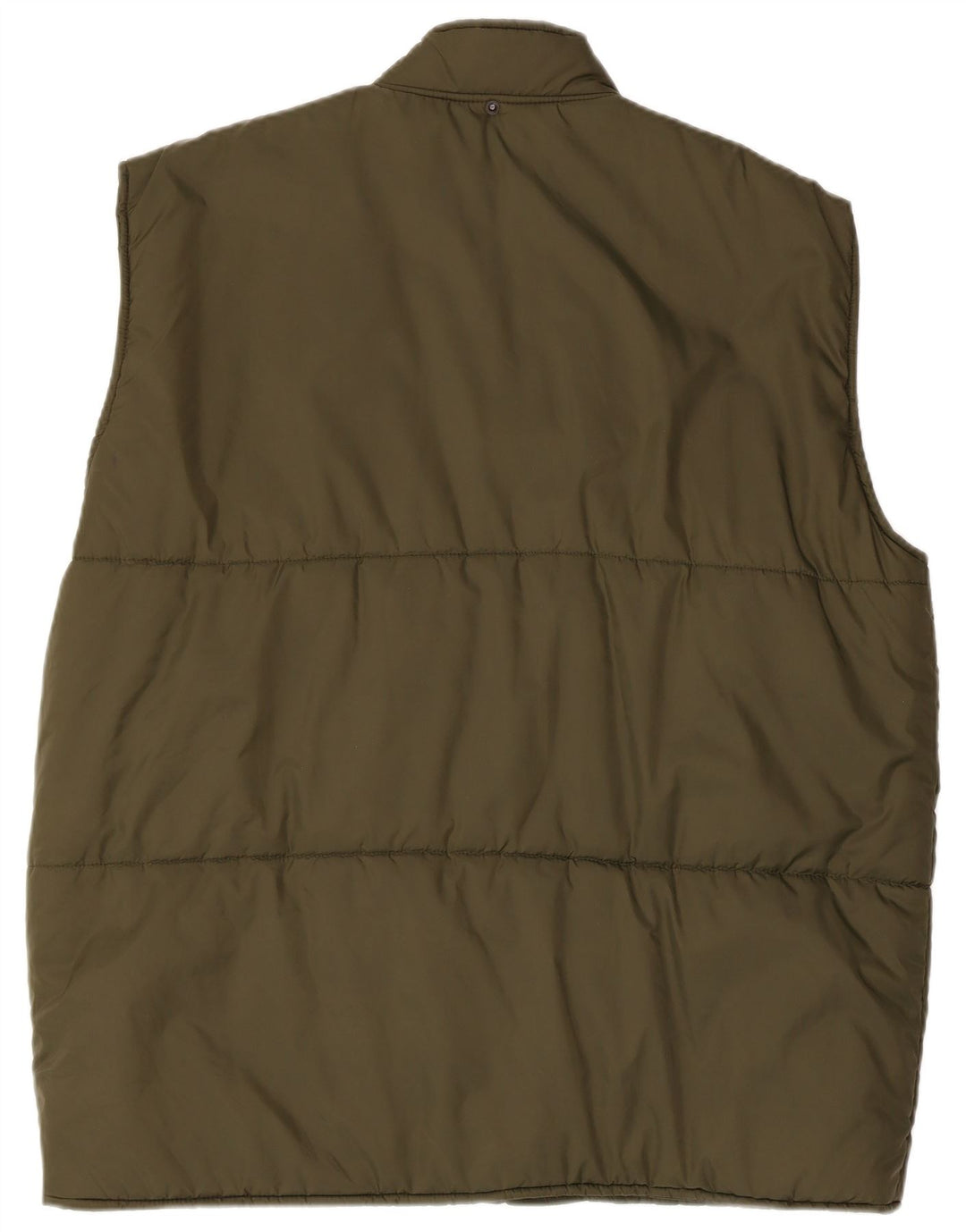 Vintage męska kamizelka UK 42 XL Khaki, poliamid