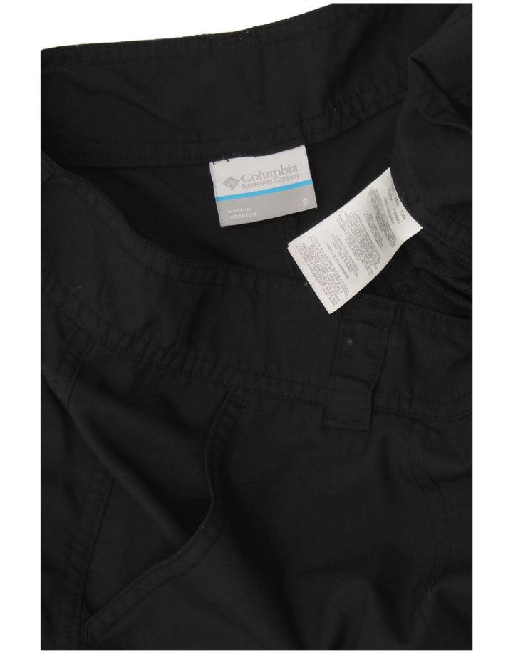 Damskie spodenki cargo COLUMBIA US 8 Medium W32 Czarny nylon
