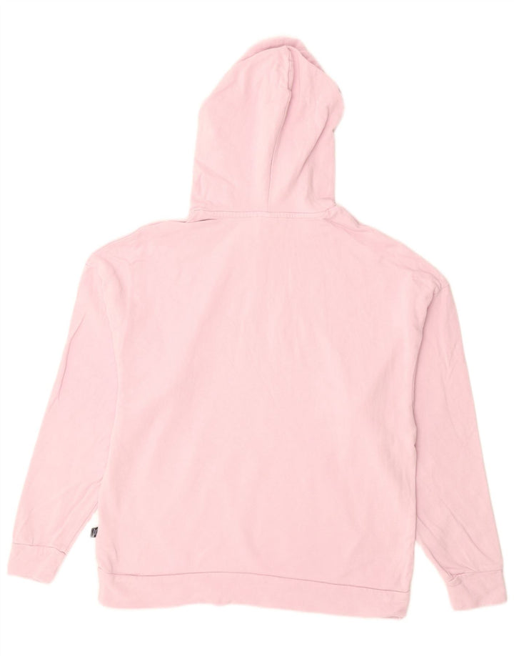 Damski sweter z kapturem PUMA UK 14 Średni różowy, bawełniany