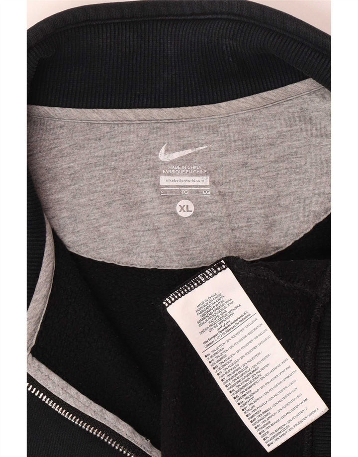 Kurtka męska dresowa Nike XL, granatowa, bawełniana