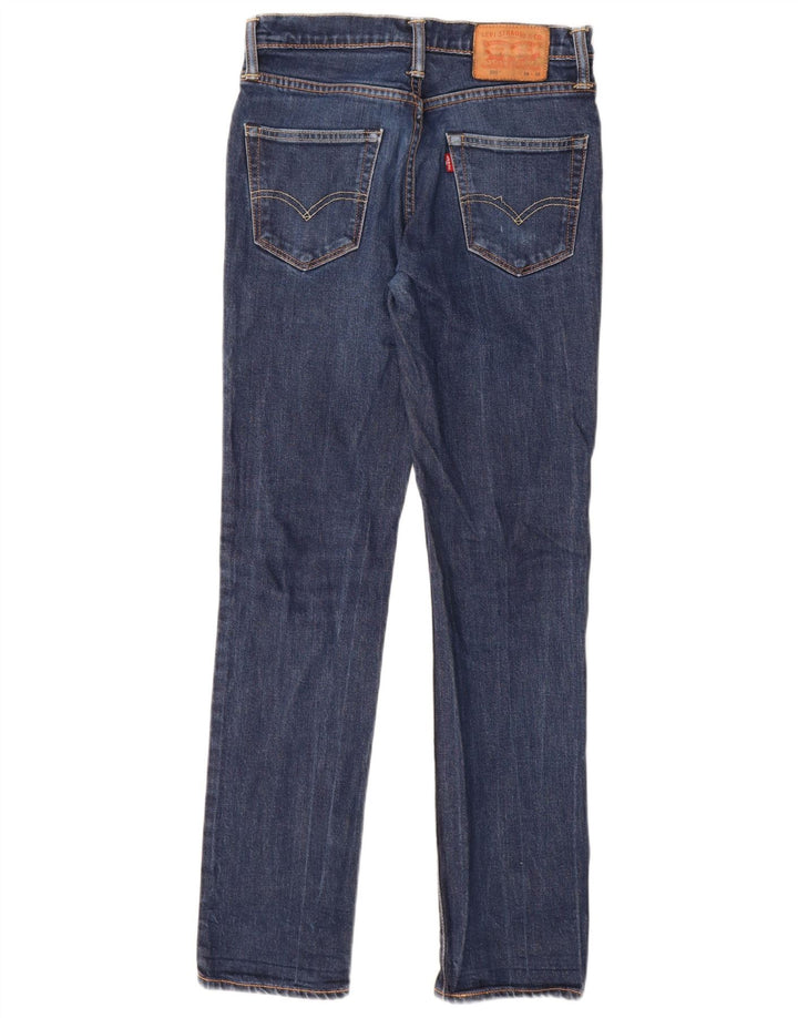 Męskie jeansy Levi's 511 Slim W29 L32 Granatowa bawełna