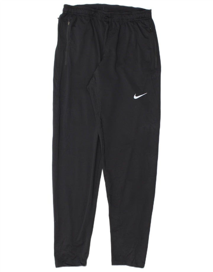 Męskie spodnie dresowe Nike Dri Fit, średni czarny poliester