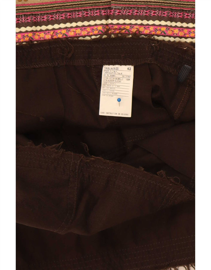 Damska spódnica w kształcie litery A Benetton IT 42 Medium W30 Wielobarwny blok kolorów