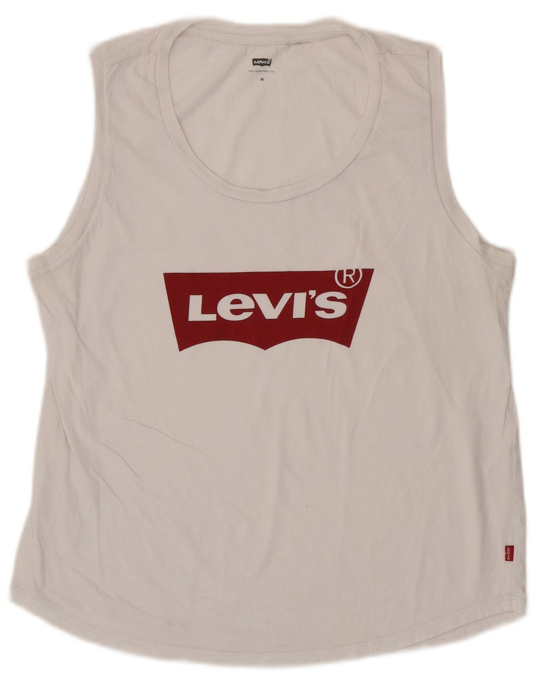 Damska kamizelka z grafiką Levi's Top UK 12 Medium White