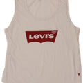 Damska kamizelka z grafiką Levi's Top UK 12 Medium White
