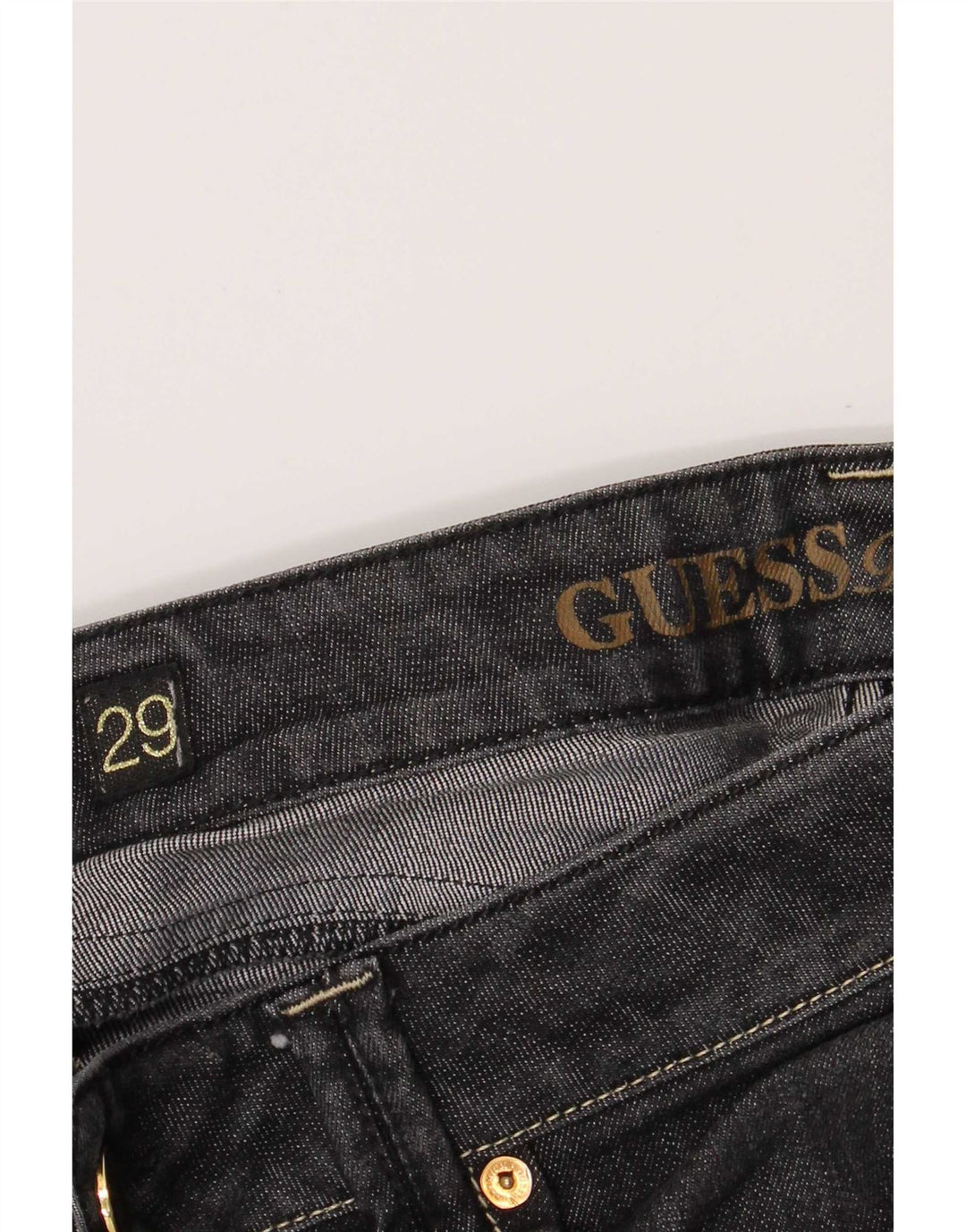 Damskie jeansy Guess Crop Slim W29 L26 Szare