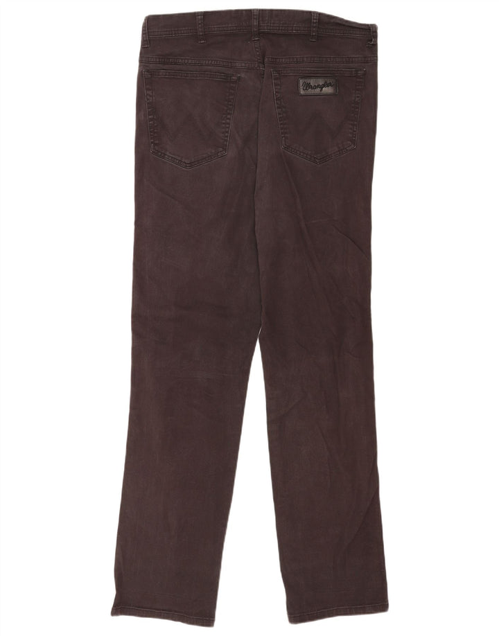 Męskie jeansy Wrangler Texas Straight W34 L34 Szara bawełna