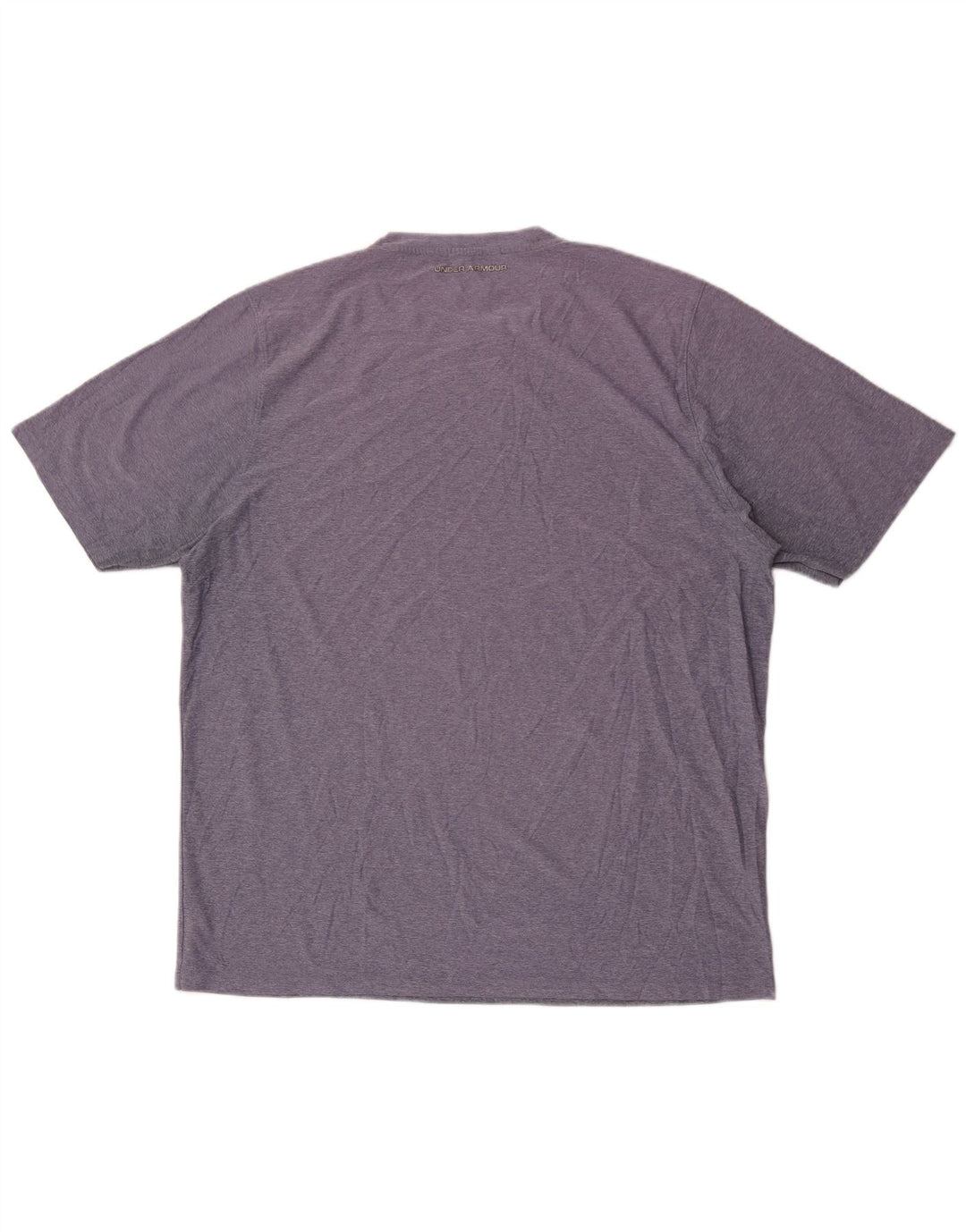 UNDER ARMOUR Męski T-shirt Top XL Fioletowy Nakrapiany