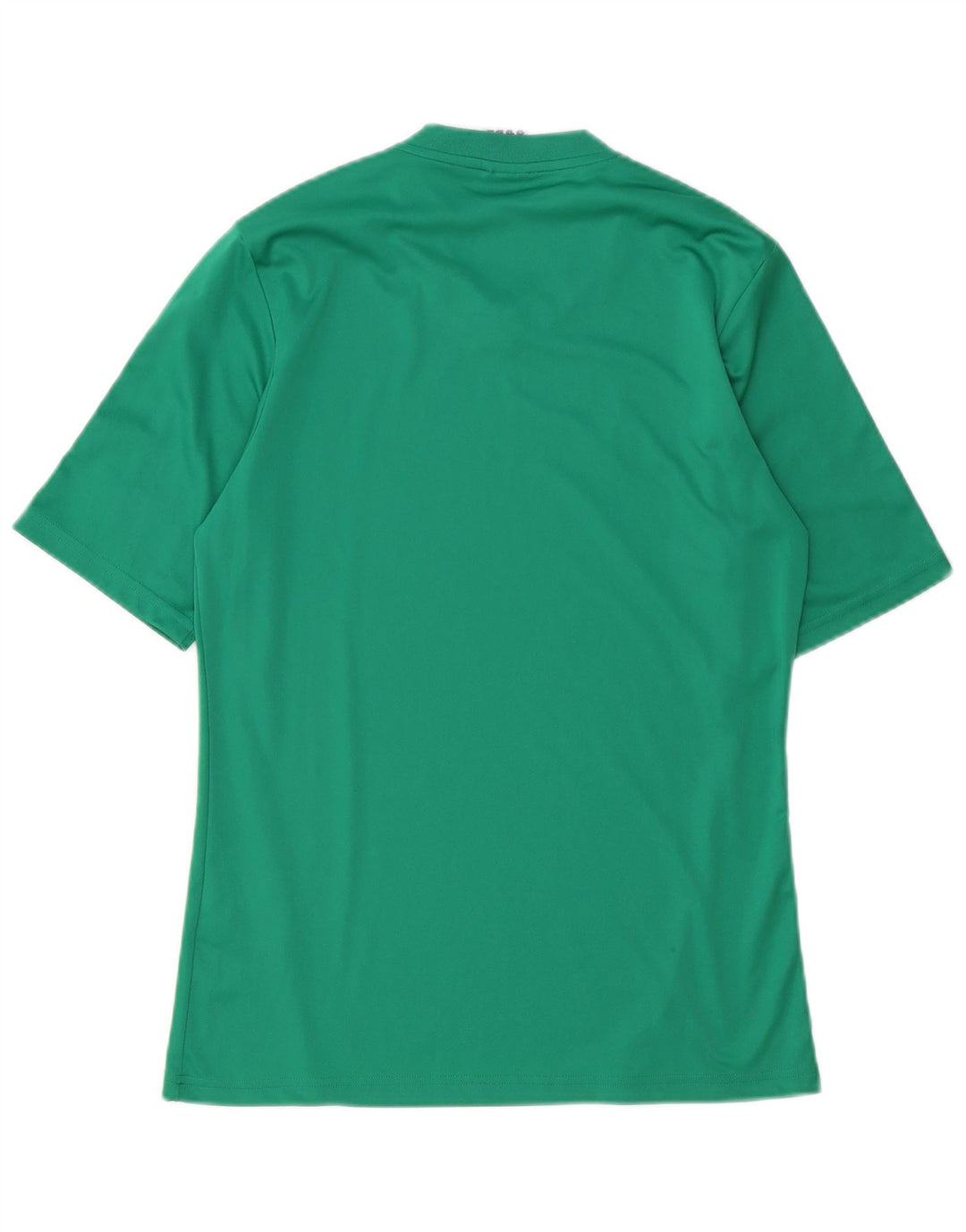 Adidas Męska koszulka Climalite Top, mała, zielona, poliestrowa