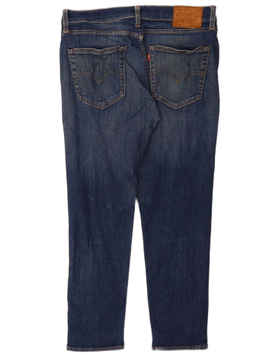 Męskie jeansy LEVI'S 512 Slim, zwężane, W34 L28, niebieska bawełna