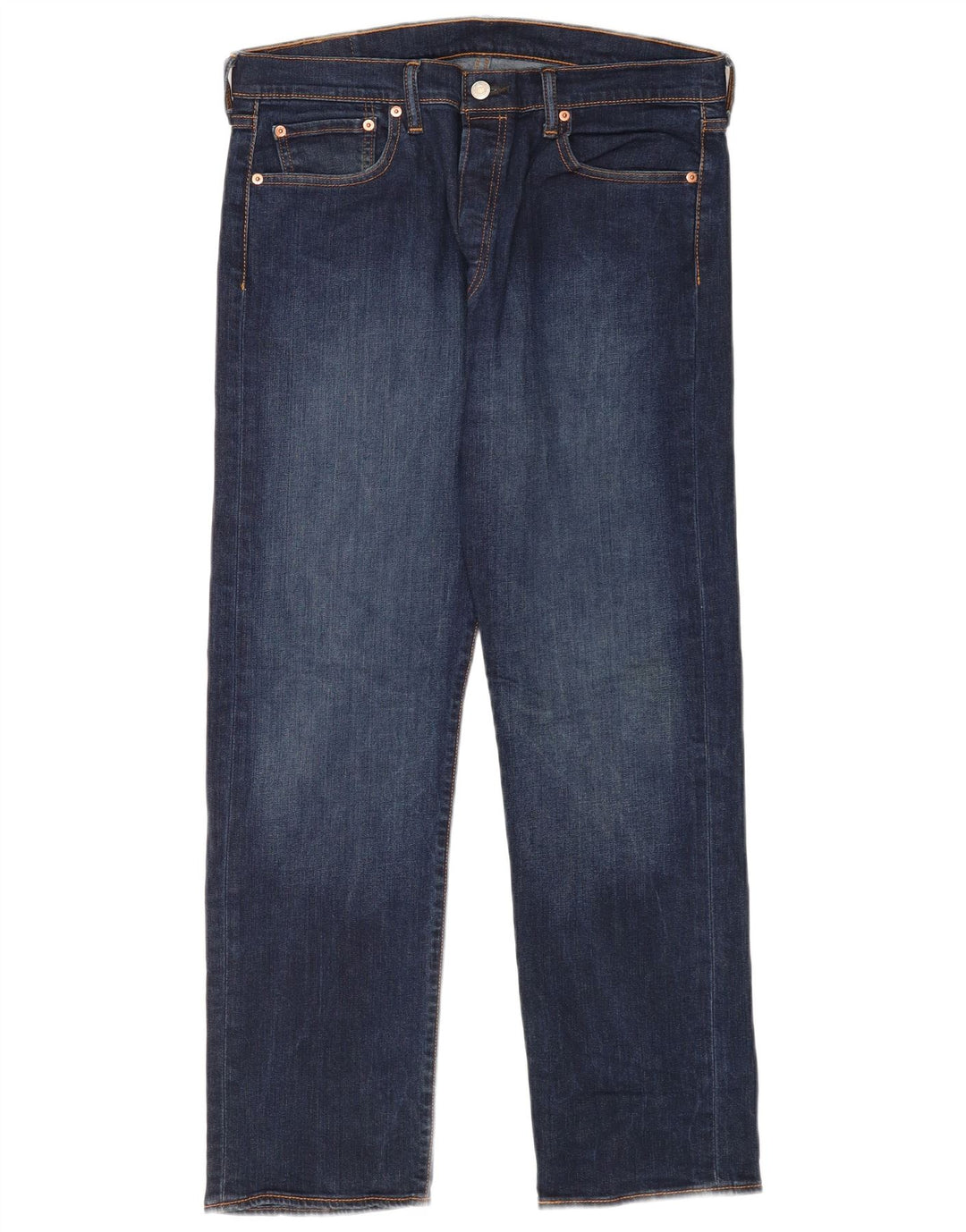 Męskie dżinsy Levi's 501 Straight W34 L30 Granatowe