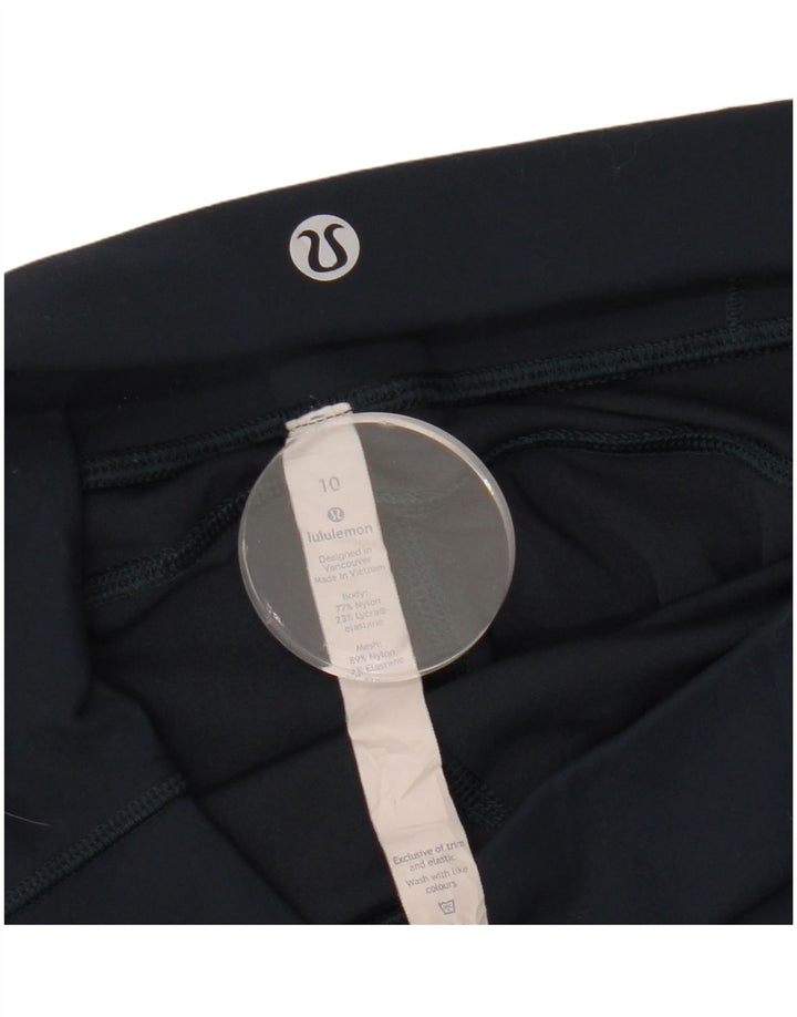 Legginsy damskie LULULEMON US 10, duże, granatowe, nylonowe