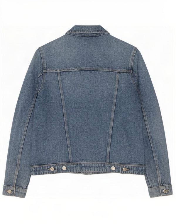 Damska kurtka dżinsowa Massimo Dutti UK 14 Large Blue Cotton