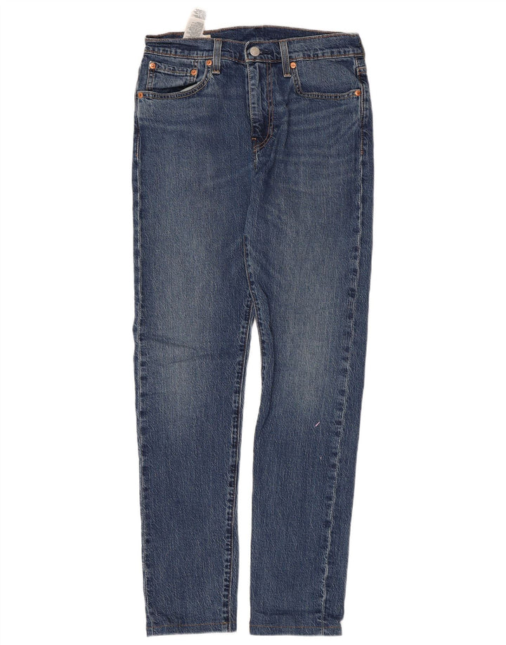 Męskie jeansy Levi's 512 Slim W29 L30 Niebieska bawełna
