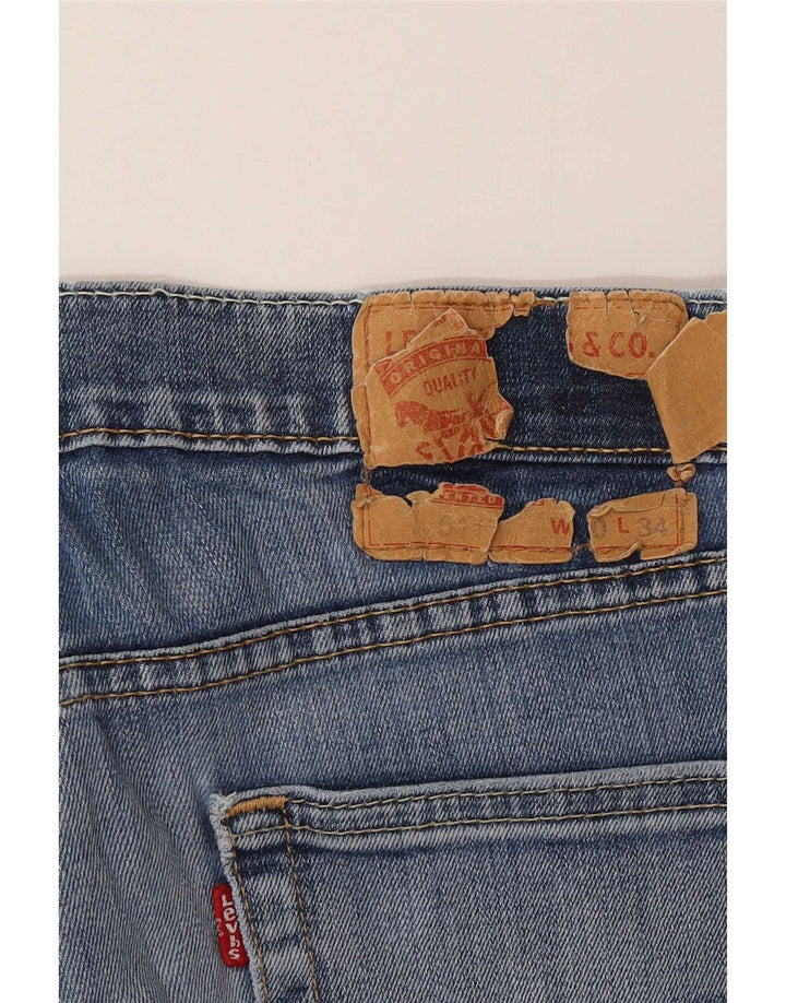 Męskie jeansy Levi's 511 Slim W30 L34 Niebieska bawełna