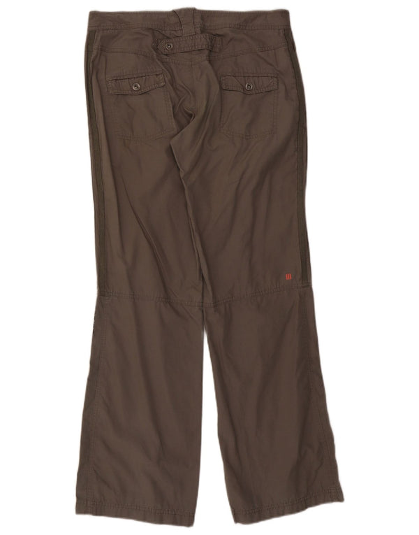 Spodnie damskie Adidas Straight Chino UK 12 Medium W30 L30 Szara bawełna