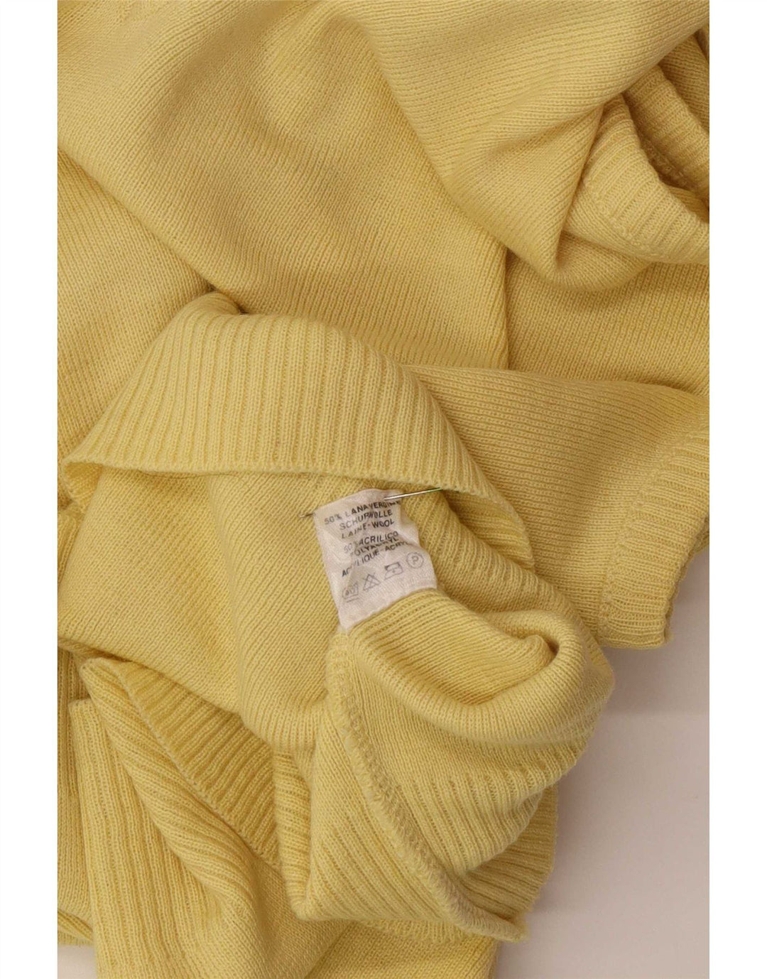 Podkoszulek męski w stylu vintage, kamizelka, średni żółty