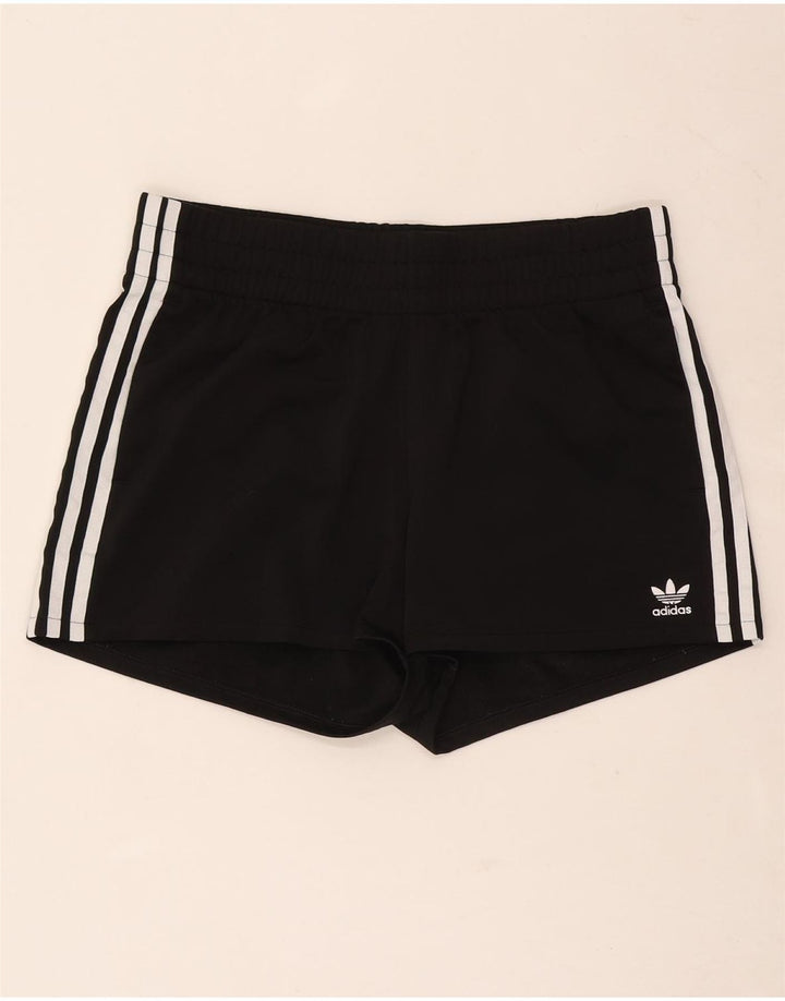 Damskie spodenki sportowe Adidas UK 14, średni czarny poliester