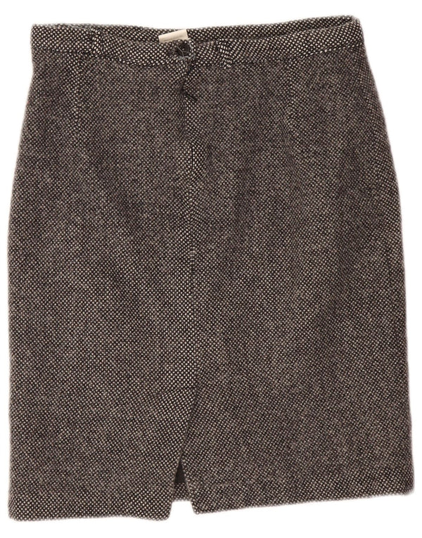 Spódnica ołówkowa Eastex damska UK 20 2XL W32 czarna w cętki