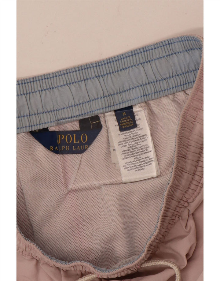 Męskie spodenki kąpielowe Polo Ralph Lauren, średni różowy nylon