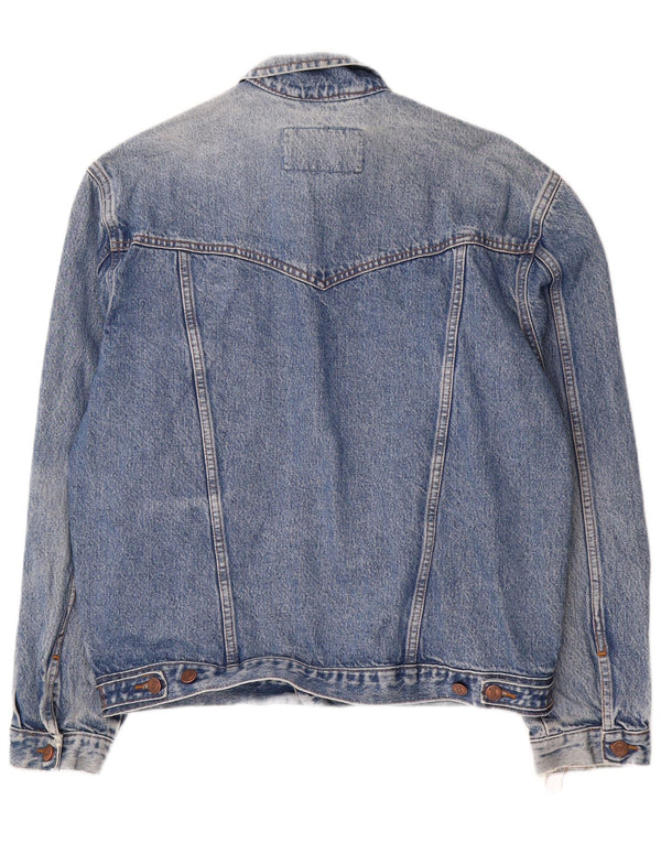 Męska kurtka dżinsowa WRANGLER UK 40, duża, niebieska, bawełniana