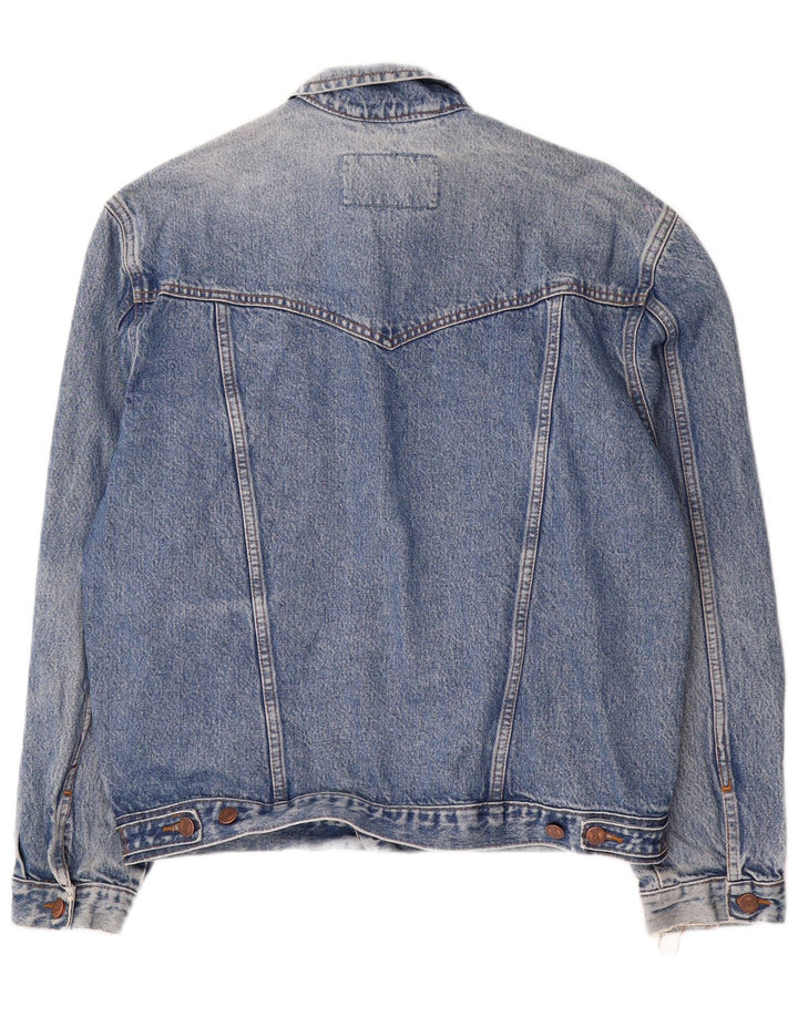 Męska kurtka dżinsowa WRANGLER UK 40, duża, niebieska, bawełniana