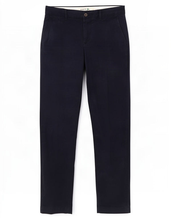 Spodnie Chino męskie Lacoste Slim Fit W29 L32 Granatowe, bawełniane