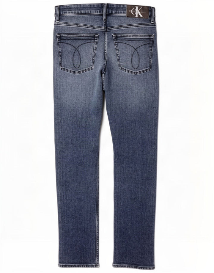 Męskie dżinsy Calvin Klein W29 L32 Niebieskie bawełniane